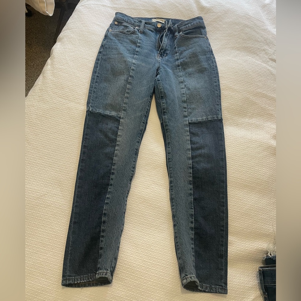 Madewell high rise slim boyjean